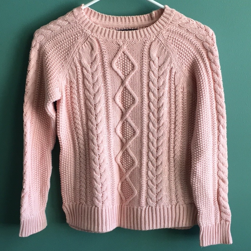 Pink Knit Sweater